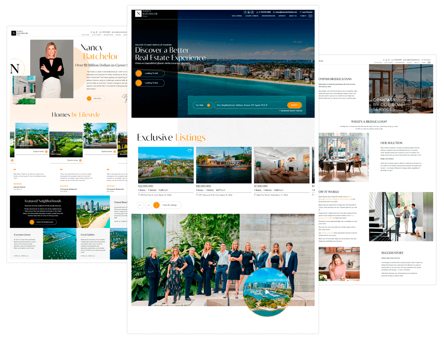 Nancy batchelor one of the best real estate agent websites in miami