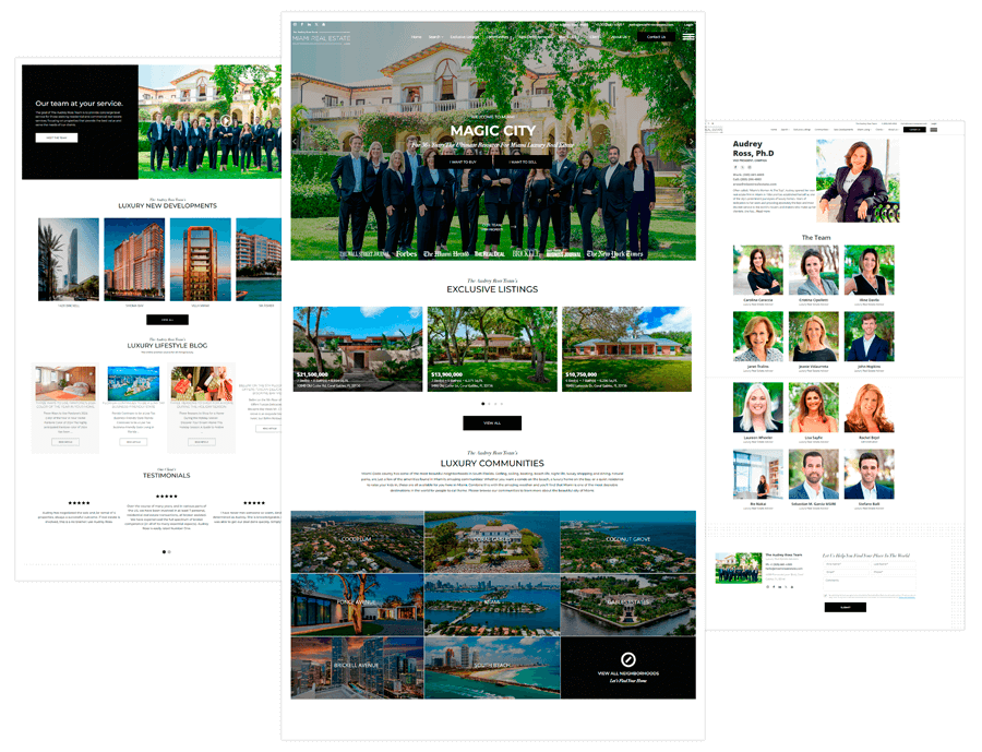 Often called, “Miami’s Woman At The Top”, Audrey opened her own real estate firm in Miami in 1984 and has established herself as one of the city’s preeminent purveyors of luxury homes