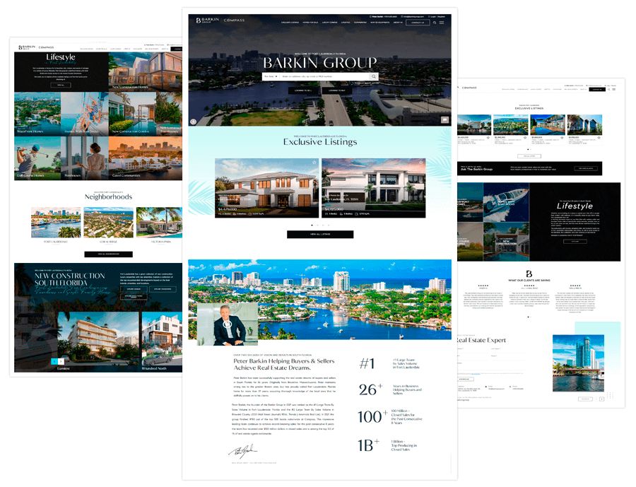 Peter Barkin believes real estate is more than a business; it’s his passion. A proven track record, longevity in selling luxury estates and the ability to recreate himself in a constantly evolving South Florida real estate market sets the Barkin Group apart