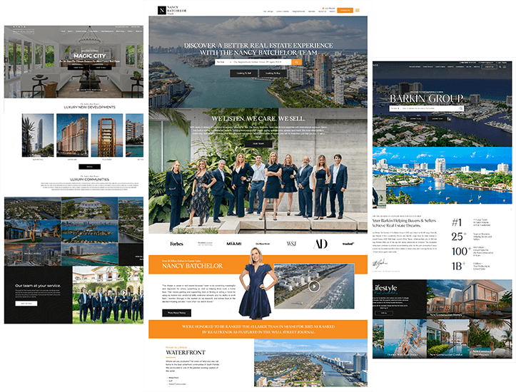Real Estate Teams & Large Groups Websites