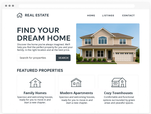 Real Estate Website