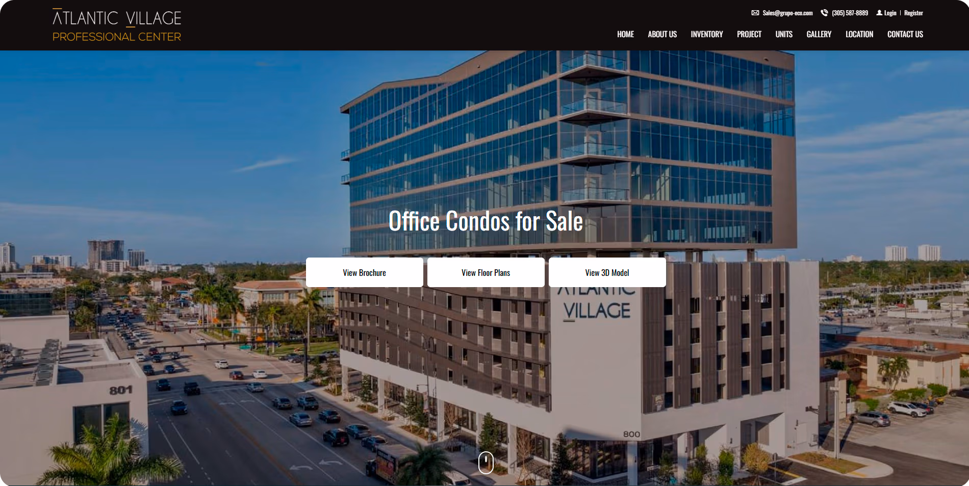 ECO Atlantic Village Website