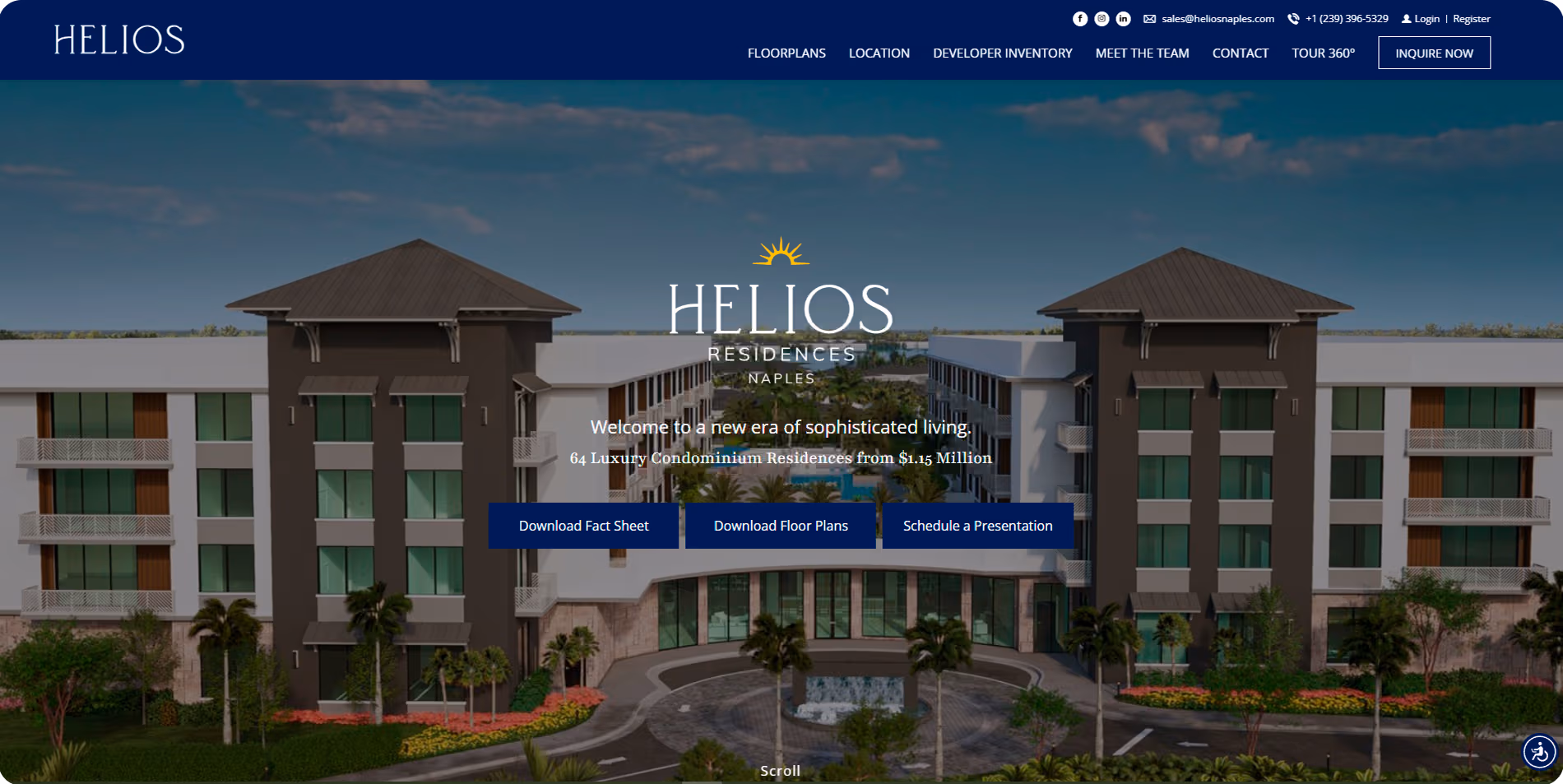 Helio Naples Website