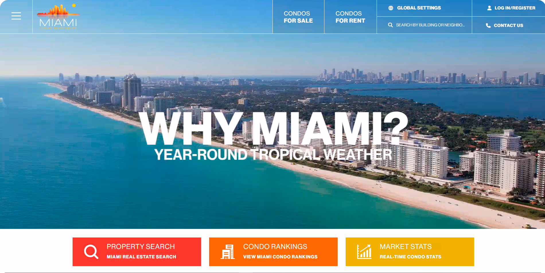 Miami Condo Website