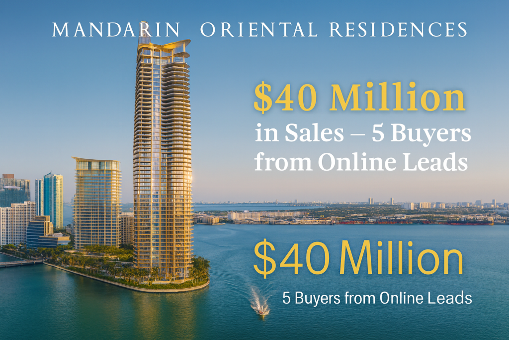 40 million in sales - real estate marketing system for agents