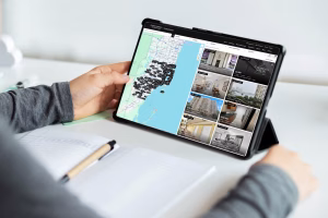 Real estate website home search optimized for lead generation