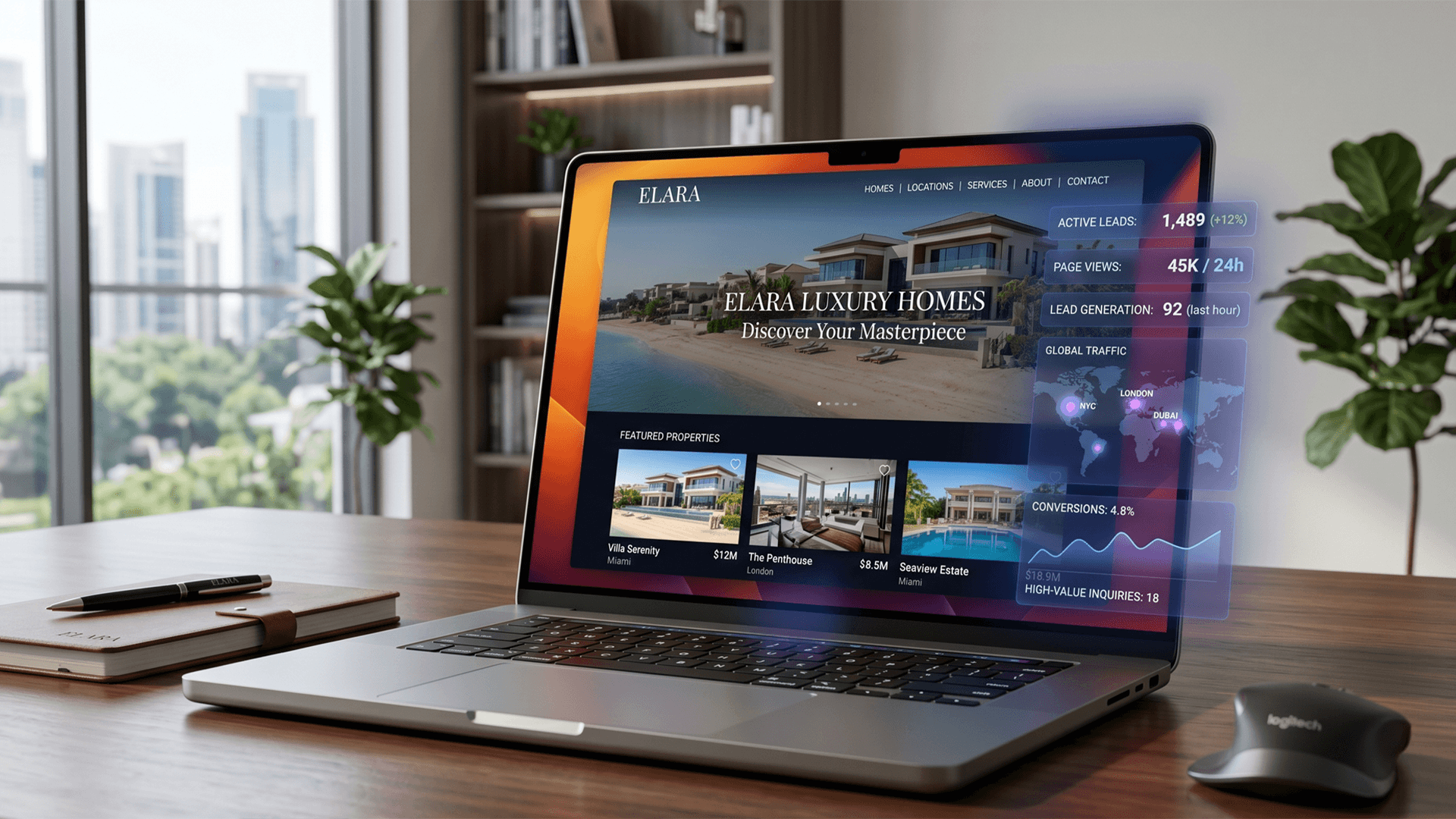 Comparison of the best luxury presence alternatives for custom real estate website design and marketing.