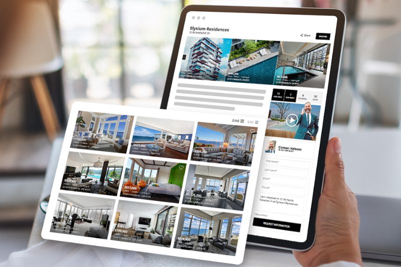 IDXBoost single property website showcase for luxury real estate listings