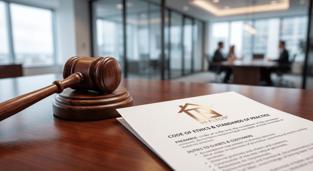 Code of ethics enforcement and professional standards book for realtors